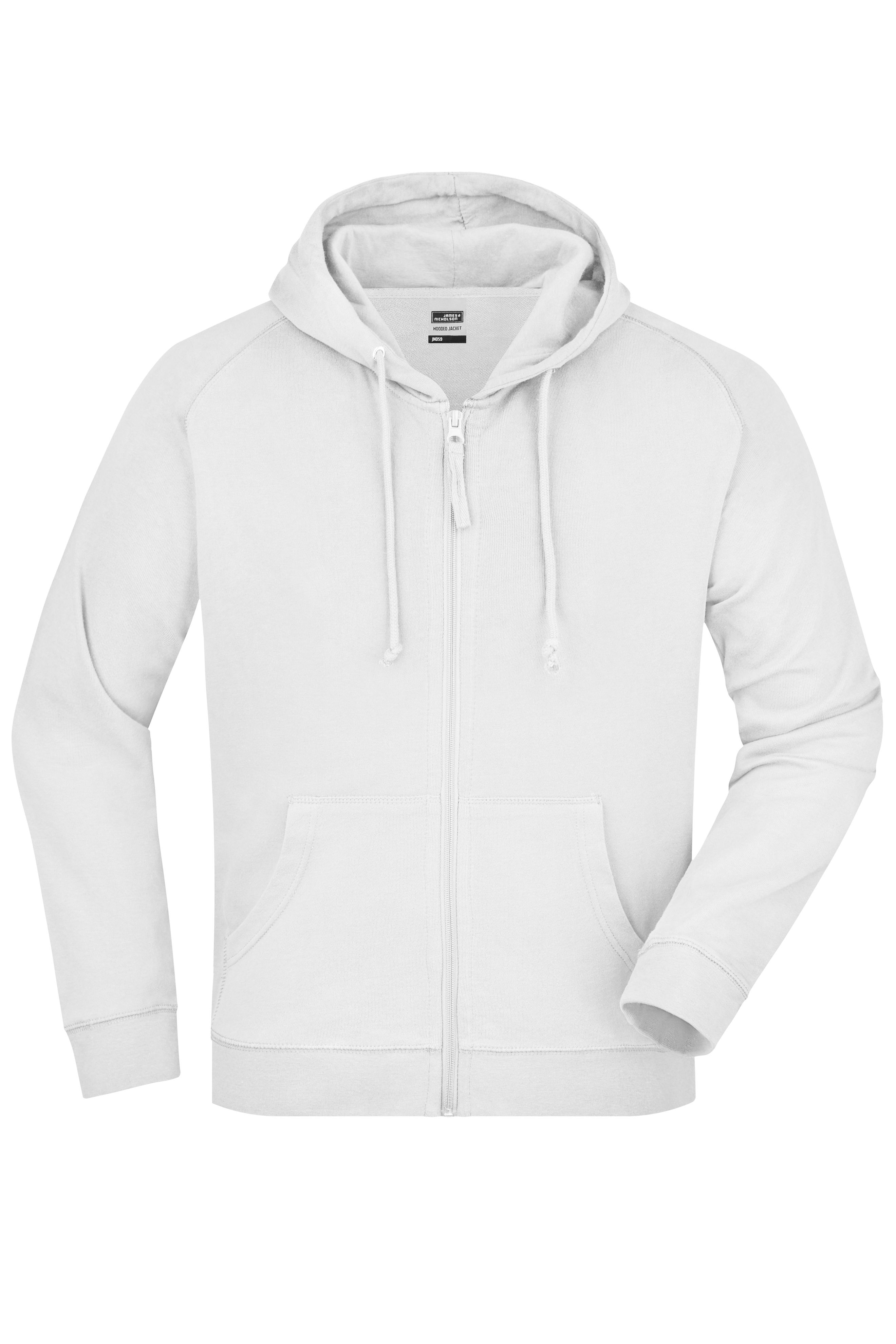 Unisexe Sweat Shirt Zipp Avec Capuche Blanc Daiber