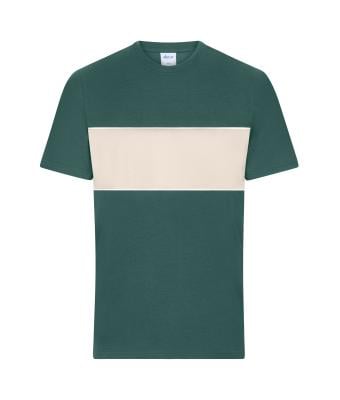 Unisexe T-shirt coloré UNISEX Vert-fumé/grès 11812