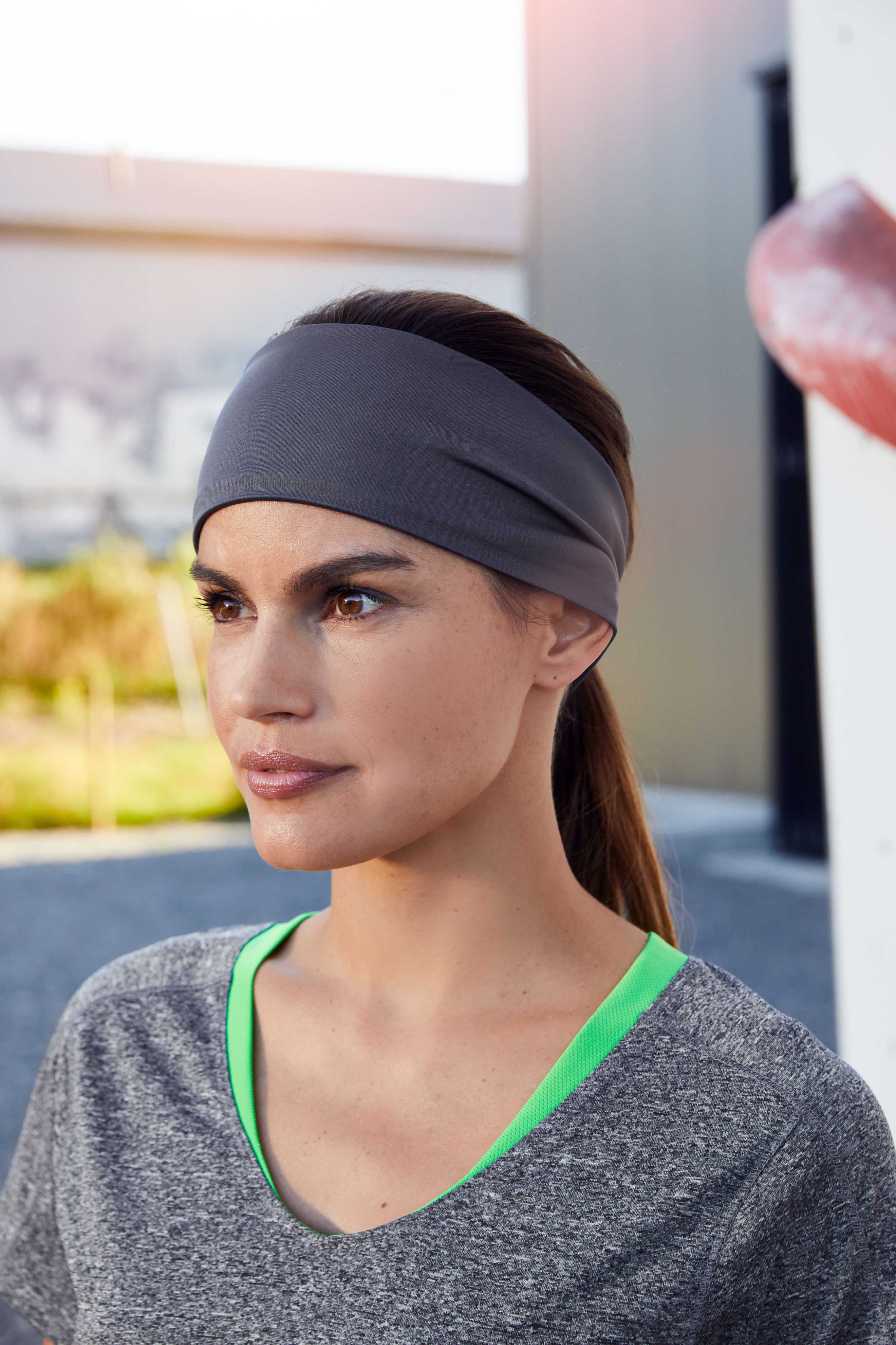 Unisex Running Headband Bright-yellow-Daiber