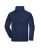 Unisex Full-Zip Fleece Navy 7214