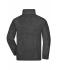 Unisex Full-Zip Fleece Dark-grey 7214