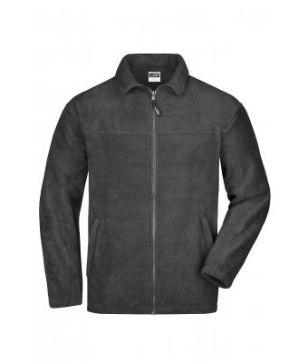 Unisex Full-Zip Fleece Dark-grey 7214