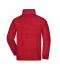 Unisex Full-Zip Fleece Red 7214