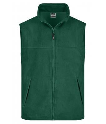 Unisex Fleece Vest Dark-green 7216