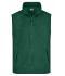 Unisexe Gilet polaire 300 g/m² homme Vert-foncé 7216