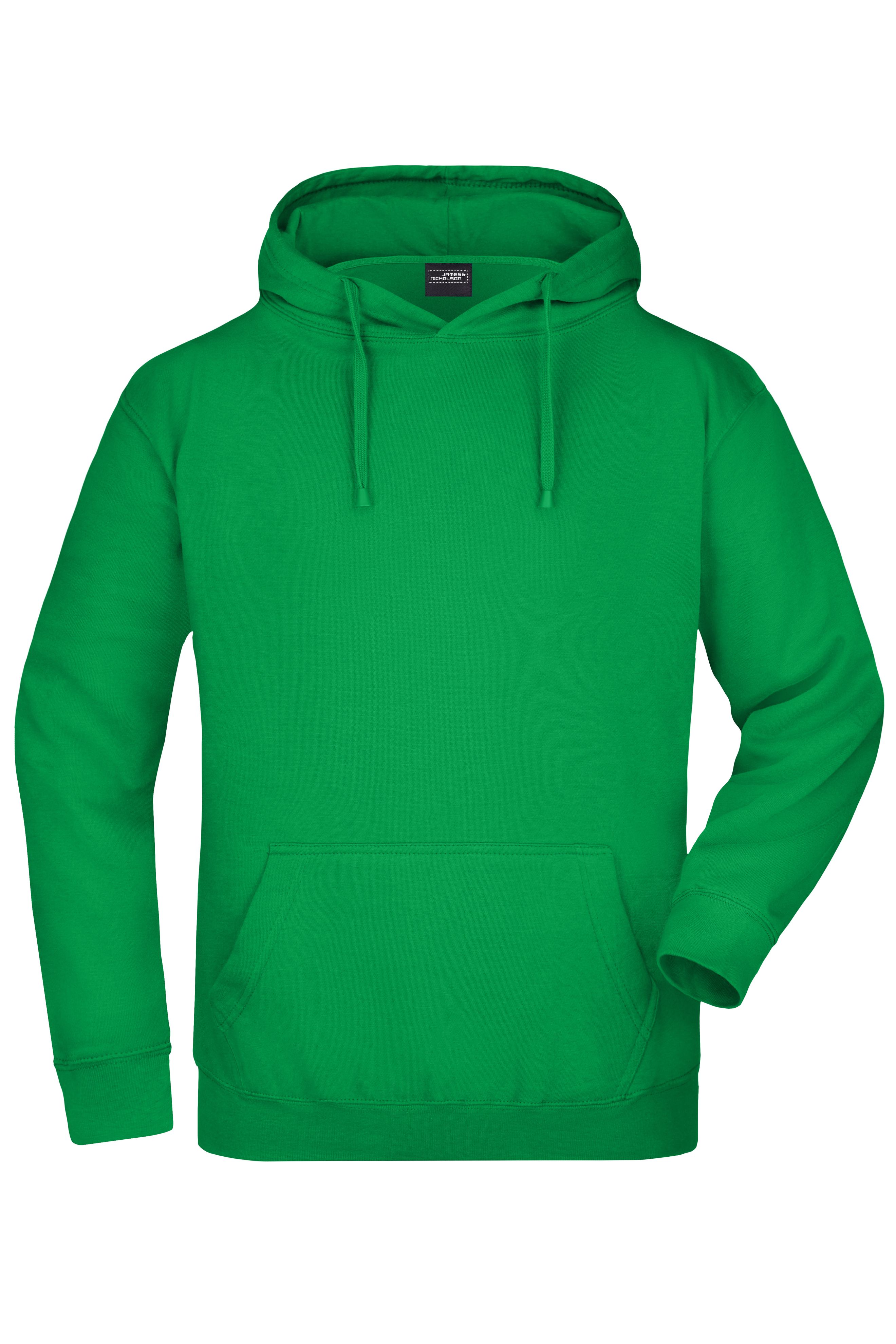 Men Hooded Sweat Fern-green-Daiber