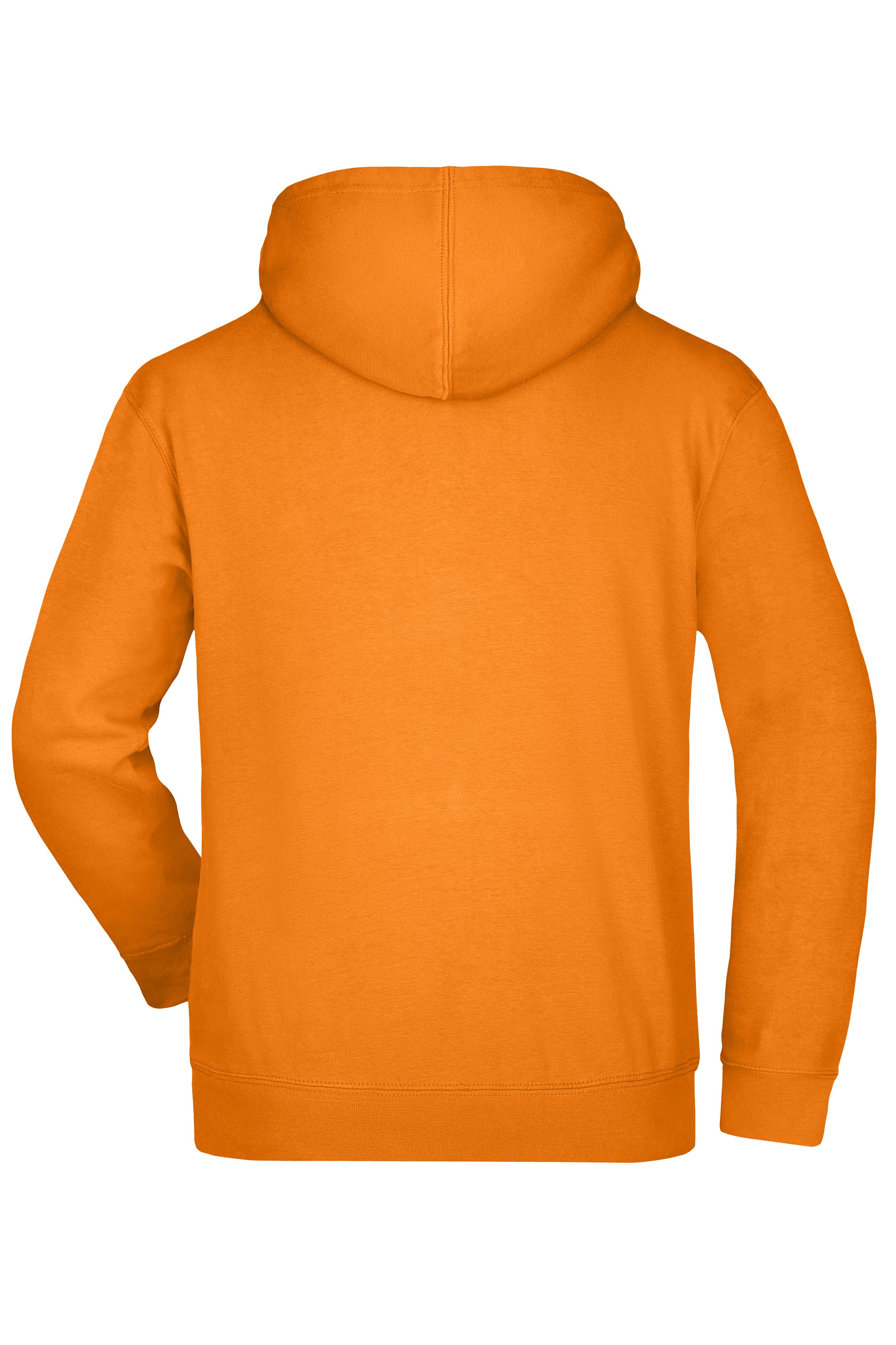 Men Hooded Sweat Orange-Daiber