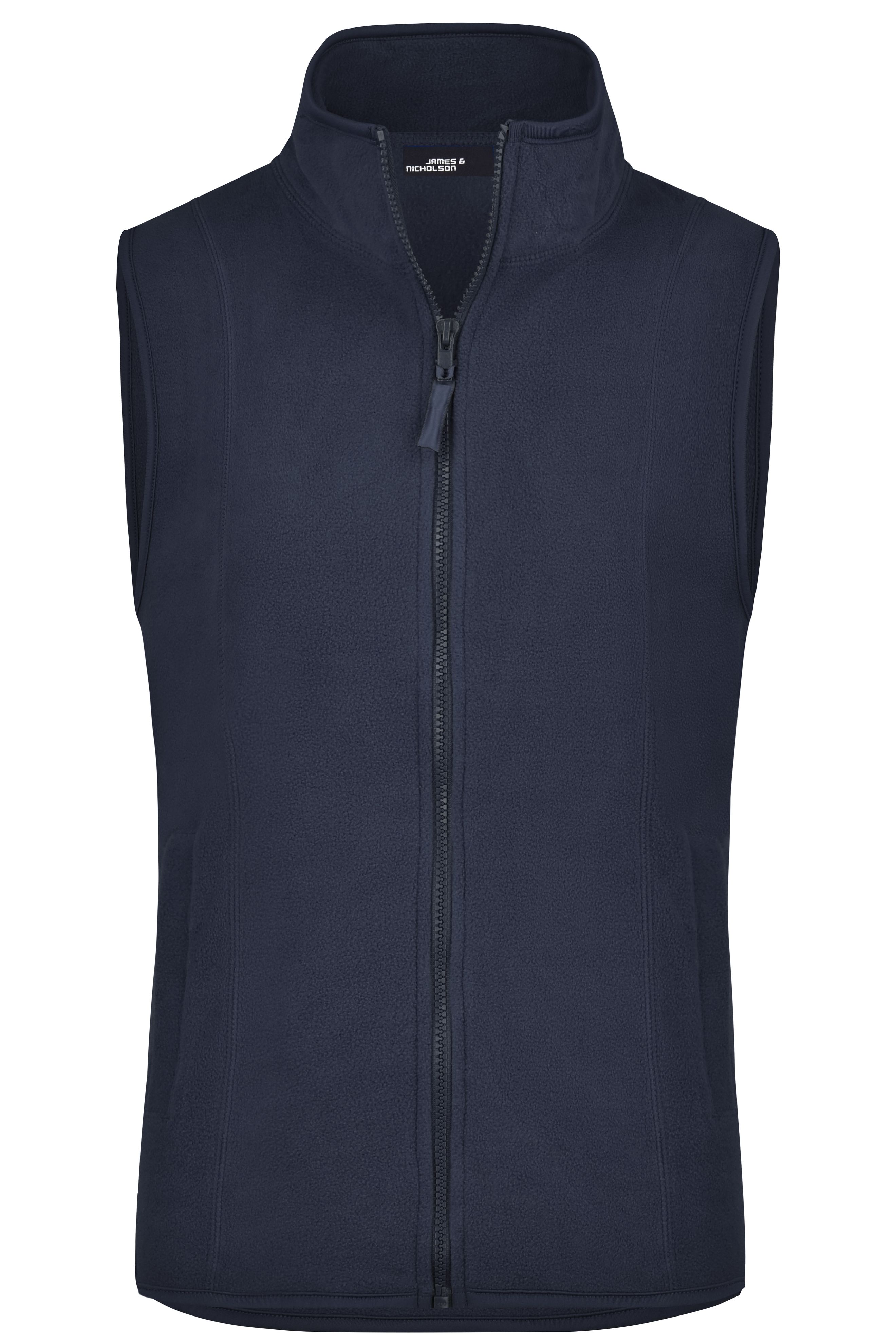 Ladies Girly Microfleece Vest Navy-Daiber