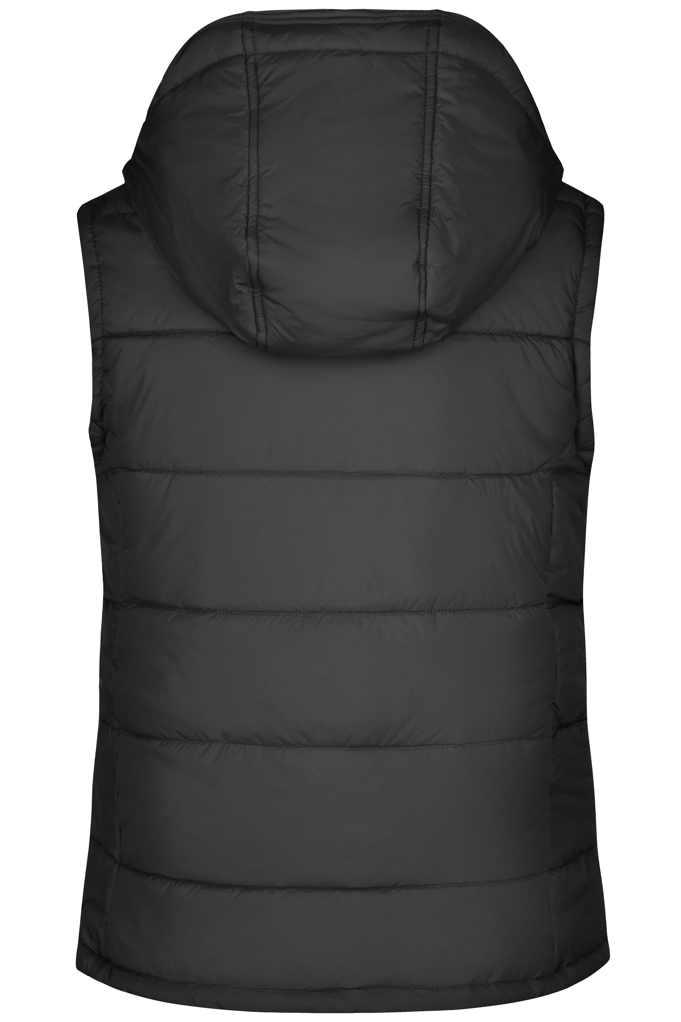 Ladies Ladies Padded Vest Black Daiber