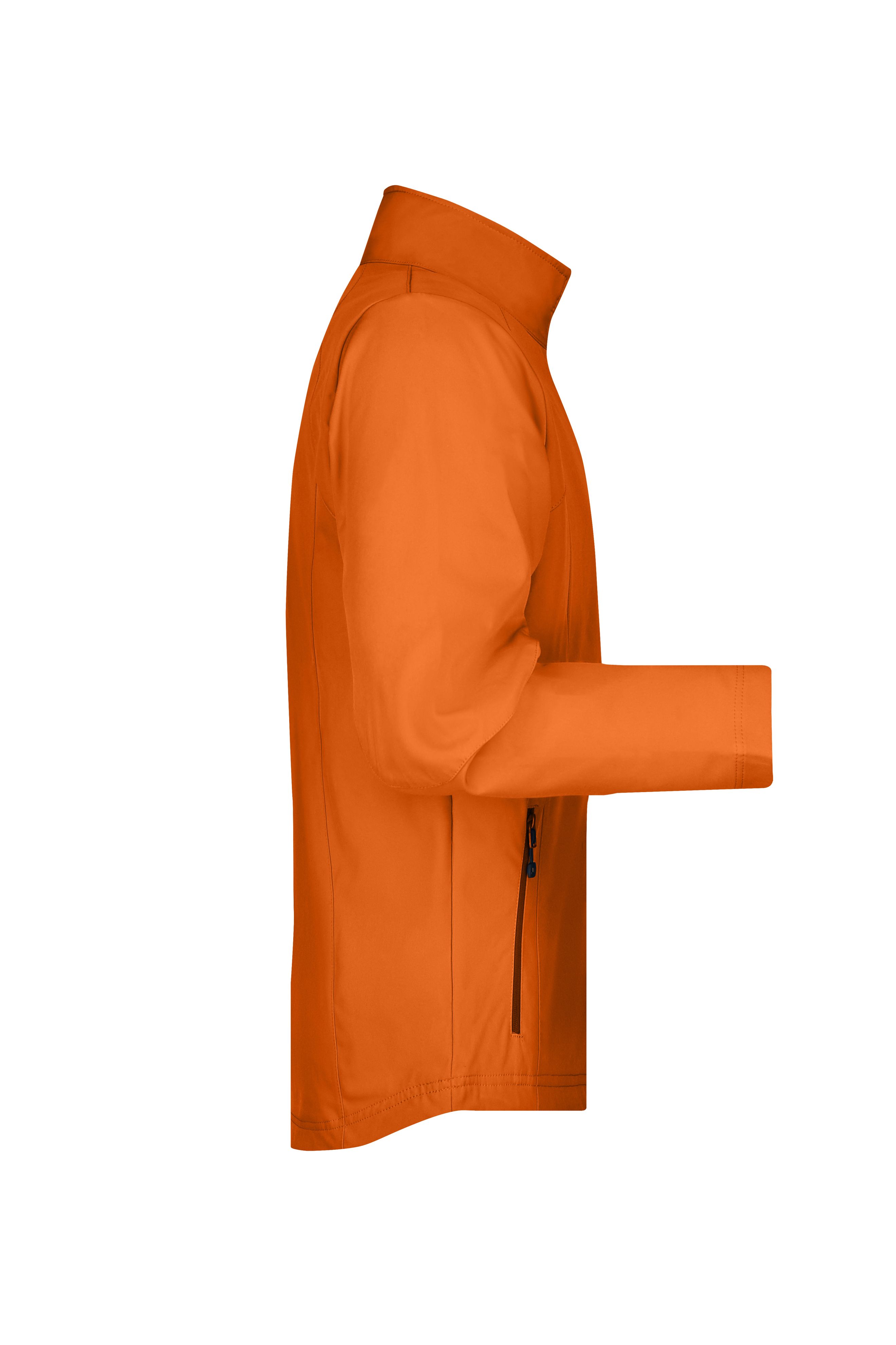 Men Mens Softshell Jacket Orange Daiber