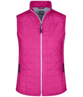 Femme Gilet hybride femme Rose/argent 8330