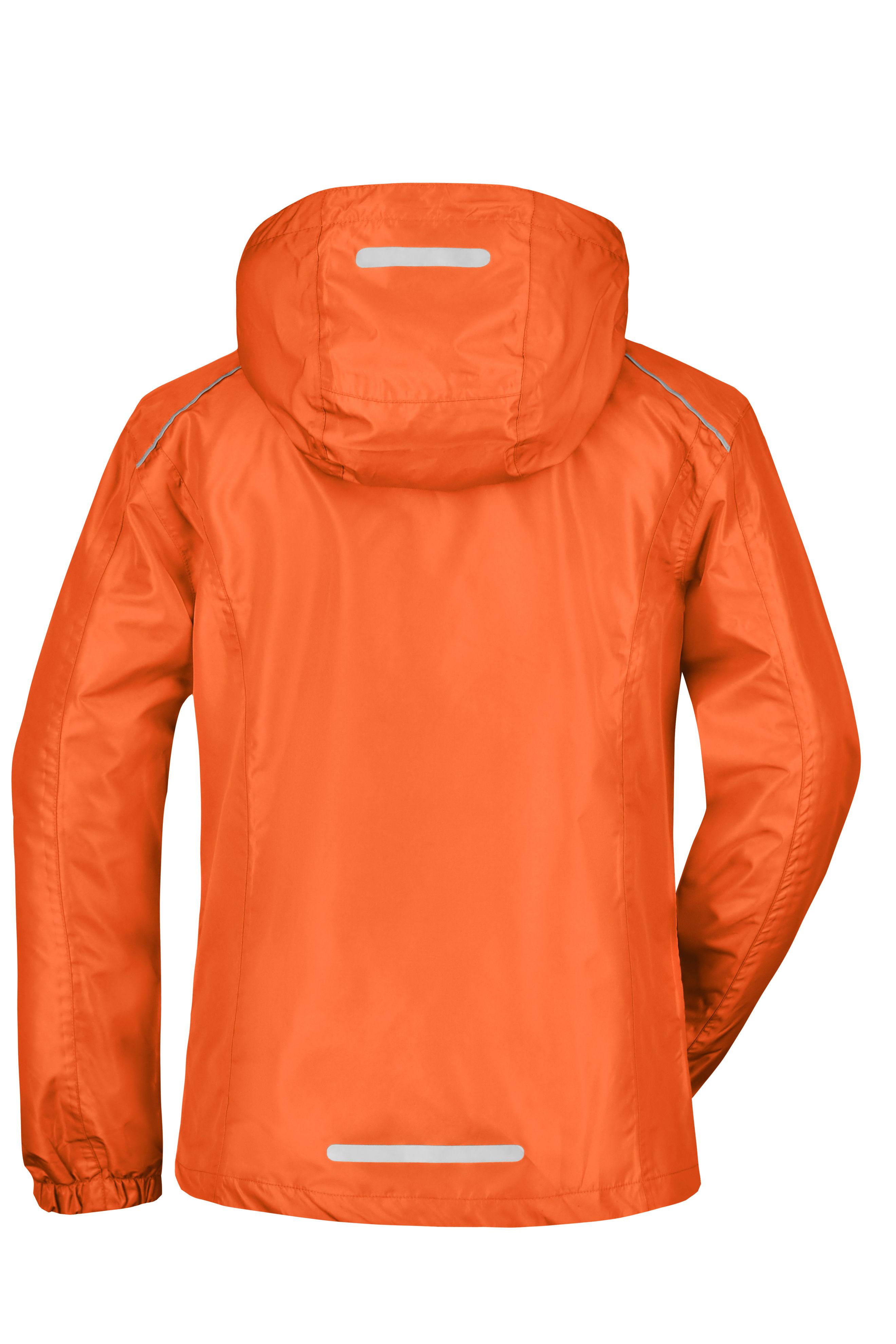 Ladies Ladies Rain Jacket Orange Carbon Daiber