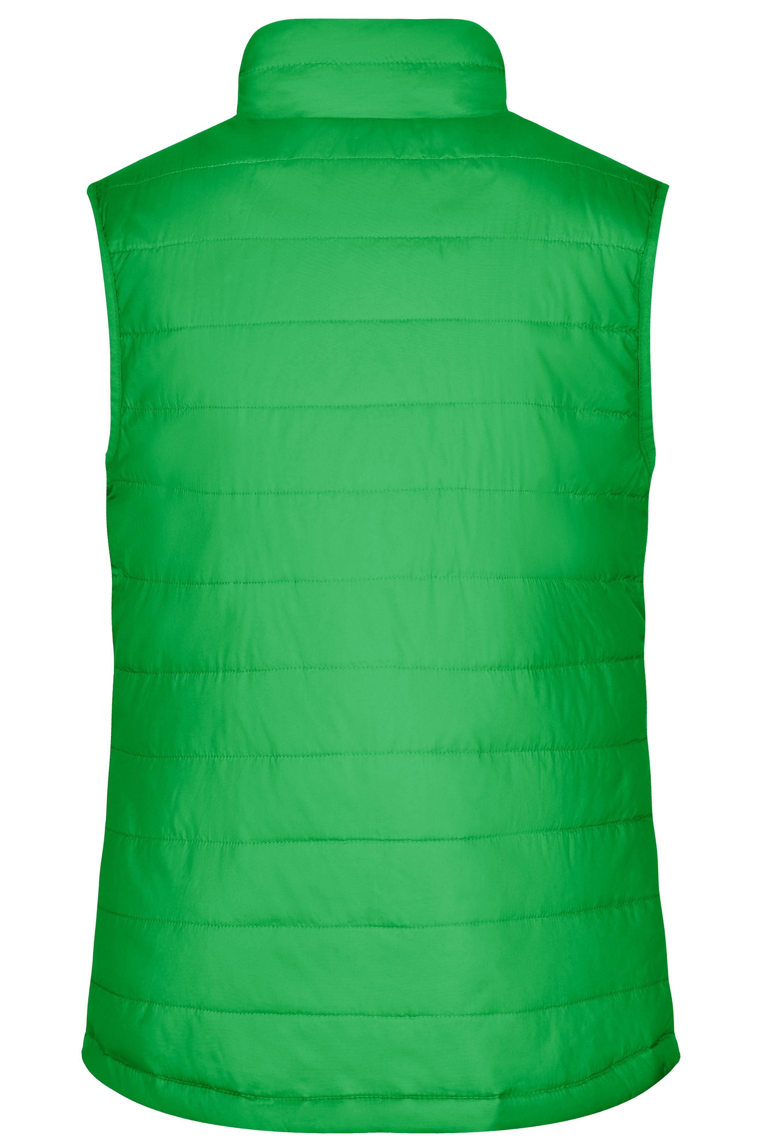 Ladies Ladies Padded Vest Green Daiber