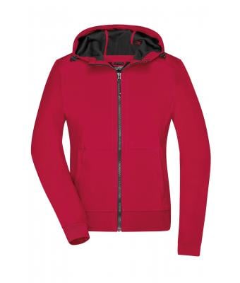 Damen Ladies' Hooded Softshell Jacket  8614