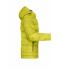 Herren Men's Hooded Down Jacket Yellow/silver 8623