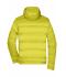 Herren Men's Hooded Down Jacket Yellow/silver 8623