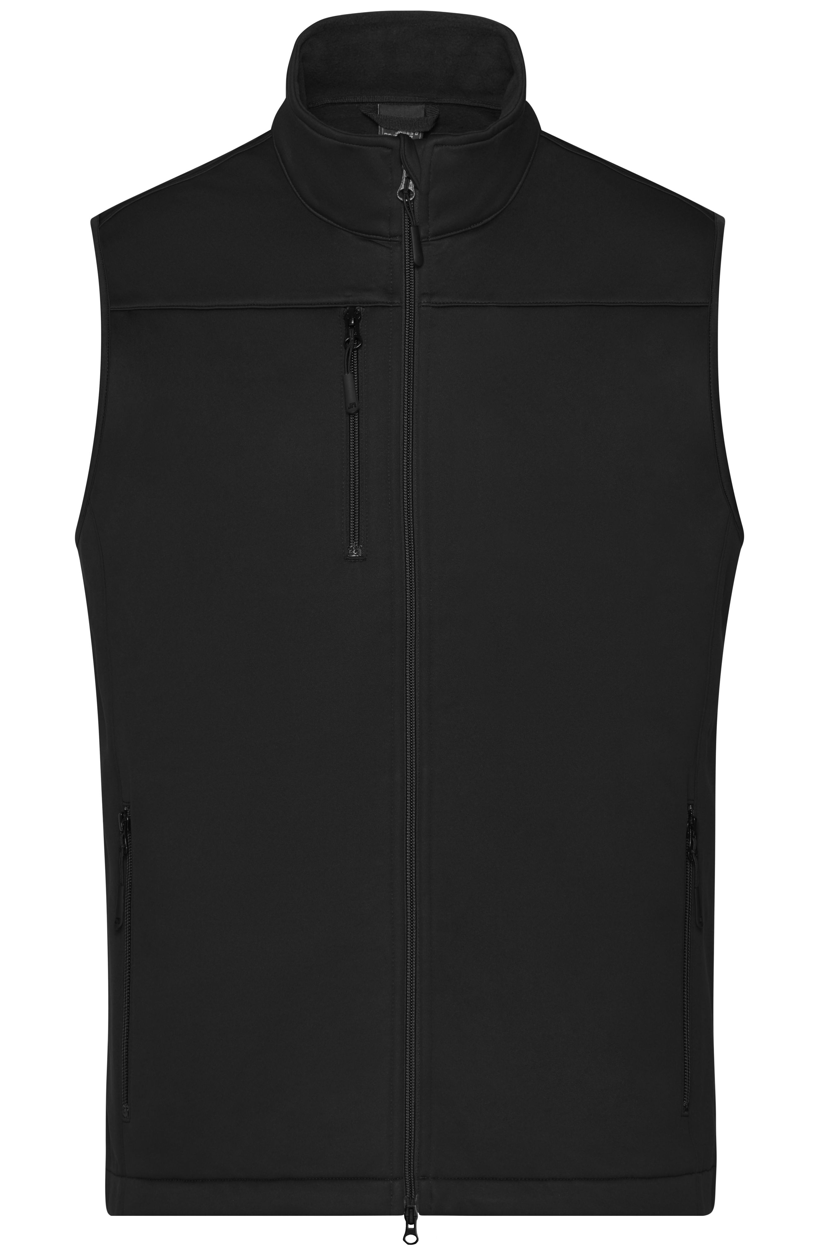 Herren Mens Softshell Vest Black Daiber