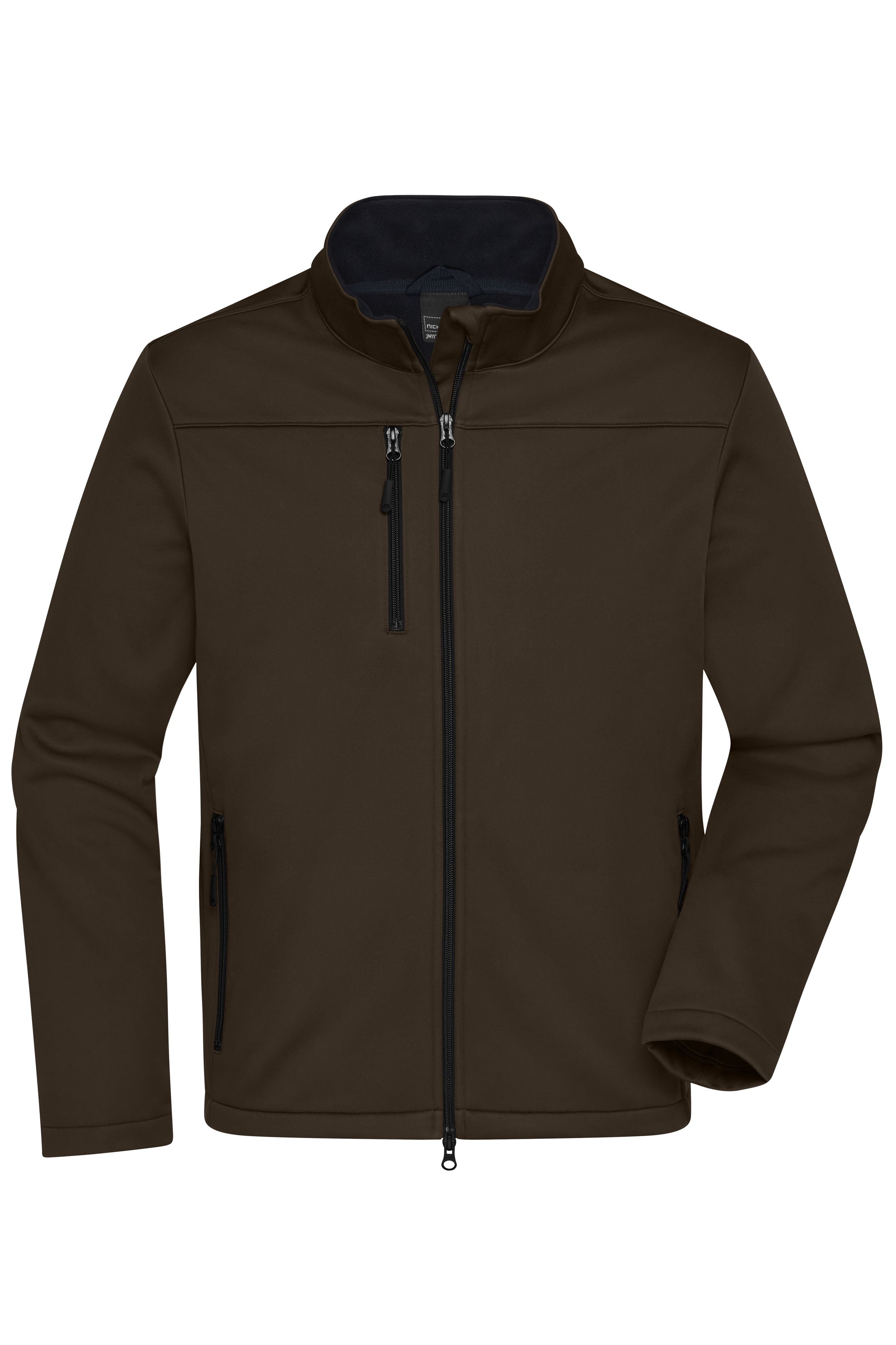 Men Men's Softshell Jacket Brown-Daiber