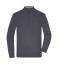 Herren Men's Half-Zip Troyer Anthracite-melange 11465