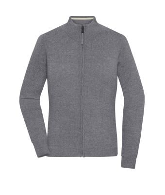 Ladies zip up deals cardigan with collar