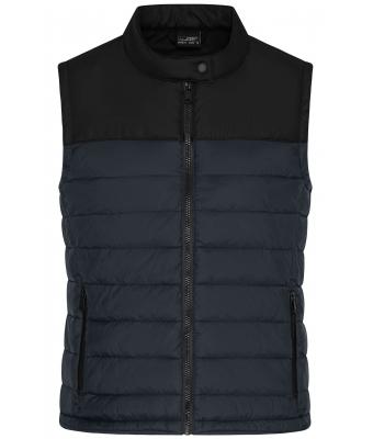 Damen Ladies' Padded Vest Carbon/black 11472