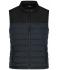 Damen Ladies' Padded Vest Carbon/black 11472