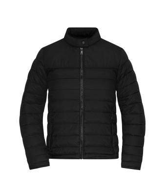 Ladies Ladies' Padded Hybrid Jacket Black/olive-melange-Daiber