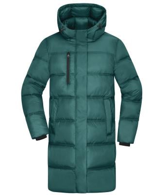 Femme Manteau court d’hiver femme Vert-fumé 11801