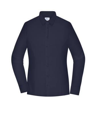 Damen Ladies' Shirt - SLIM FIT - Navy 11818