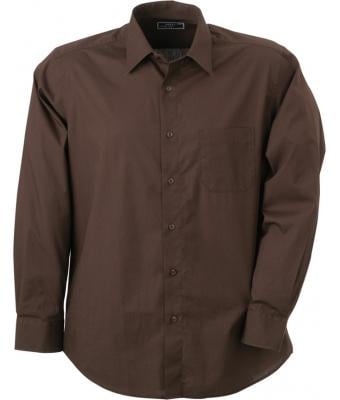 chemise marron