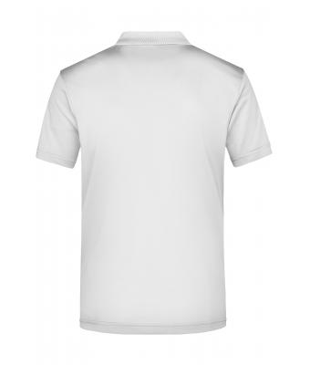 Men Men's Polo High Performance White-Daiber