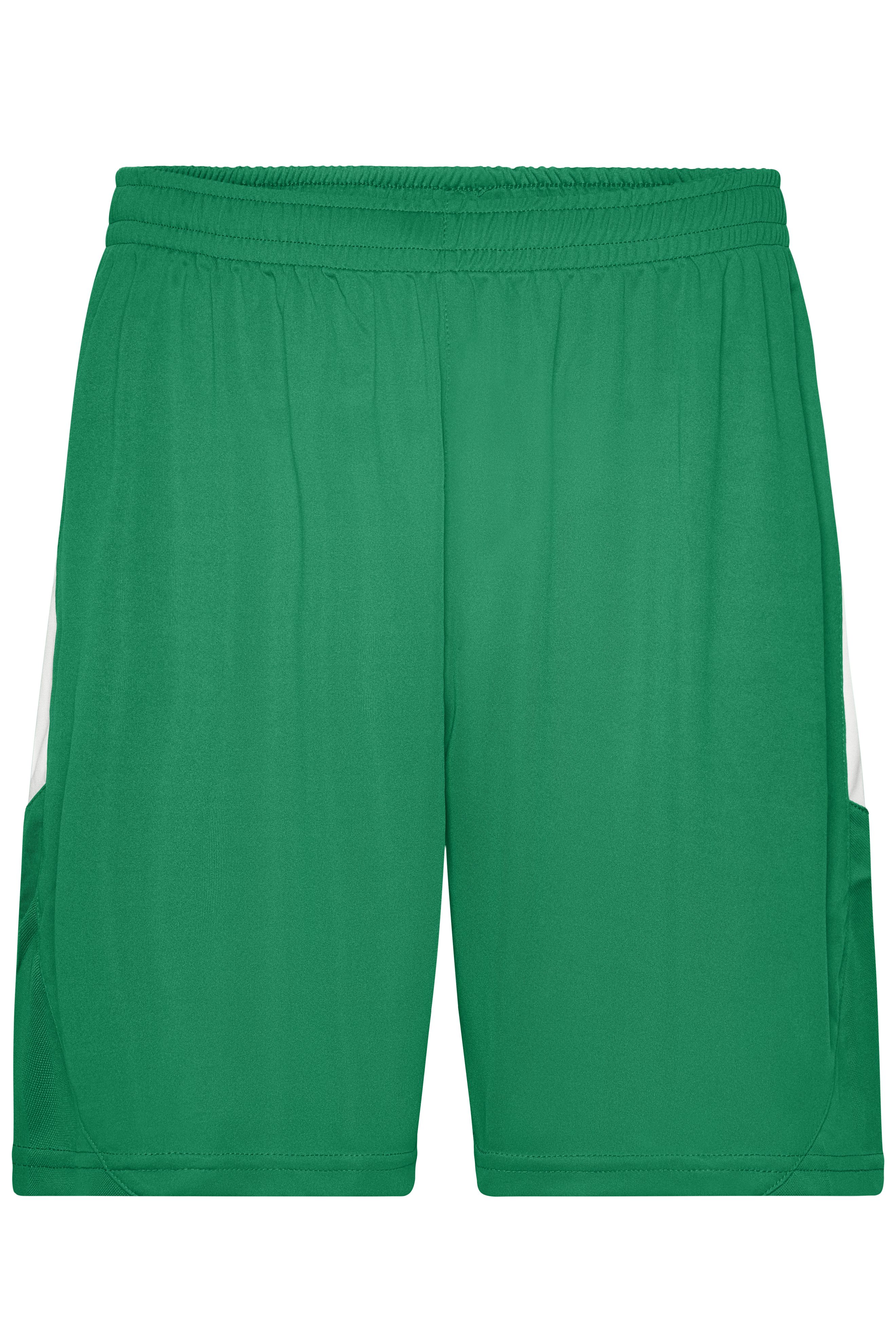 Unisex Competition Team Shorts Green/white-Daiber
