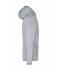 Men Men's Knitted Fleece Hoody Light-melange/carbon 8044