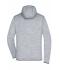 Men Men's Knitted Fleece Hoody Light-melange/carbon 8044