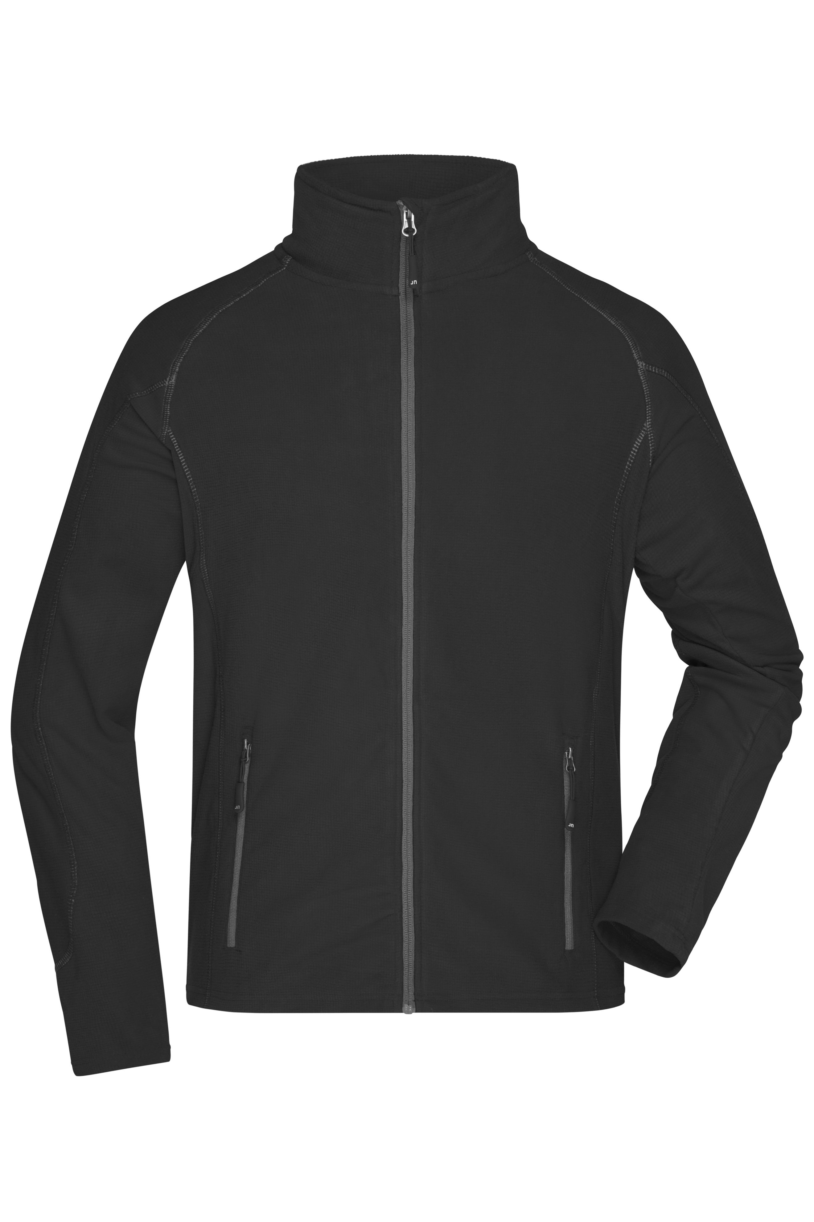 Men Men's Structure Fleece Jacket Black/carbon-Daiber