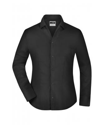 Ladies Ladies' Business Blouse Long-Sleeved Black 7532