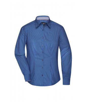 Damen Ladies' Shirt "Wings" Blue/white 8419