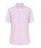 Ladies Ladies' Shirt Shortsleeve Micro-Twill Light-pink 8565