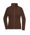 Damen Ladies' Fleece Jacket Brown 8583