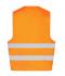 Unisex Safety Vest Adults Fluorescent-orange 7549