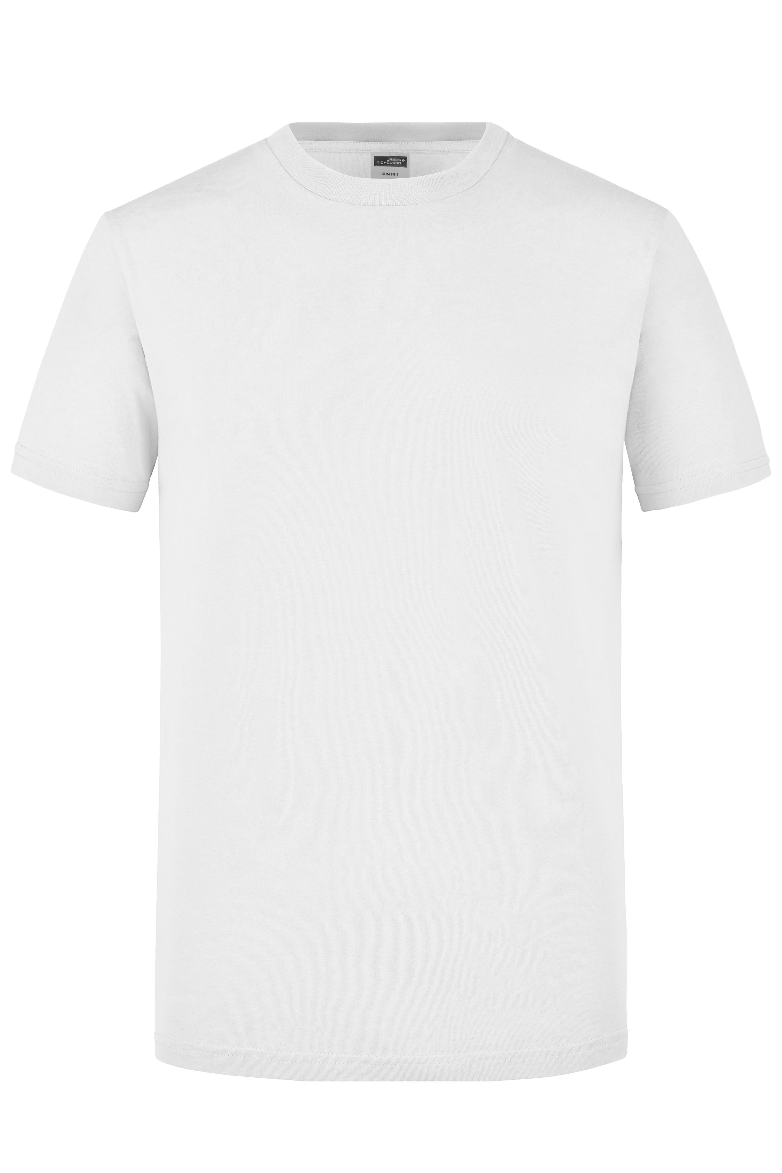 Men Men's Slim Fit-T White-Daiber