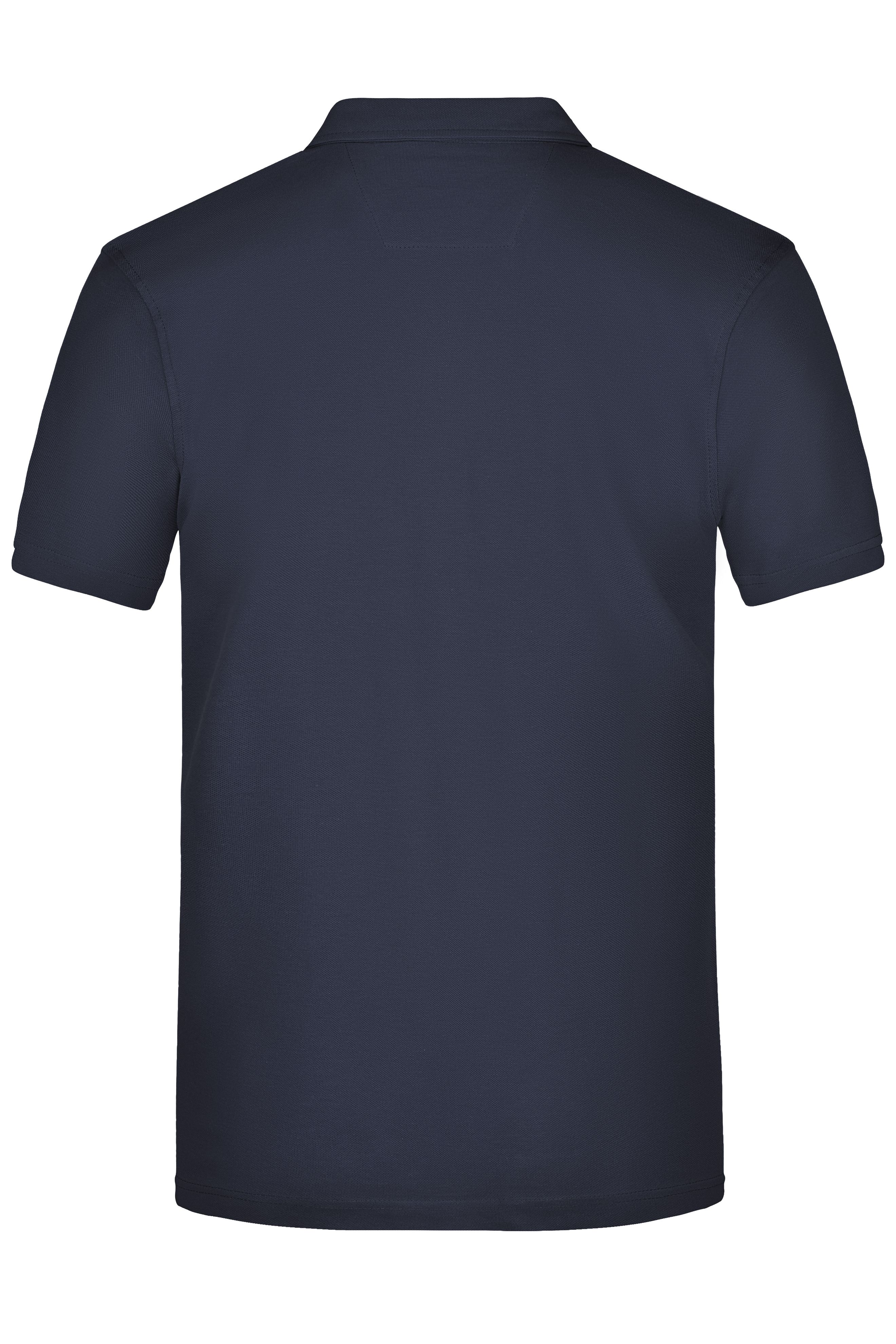 Men Men's Plain Polo Navy/navy-white-Daiber