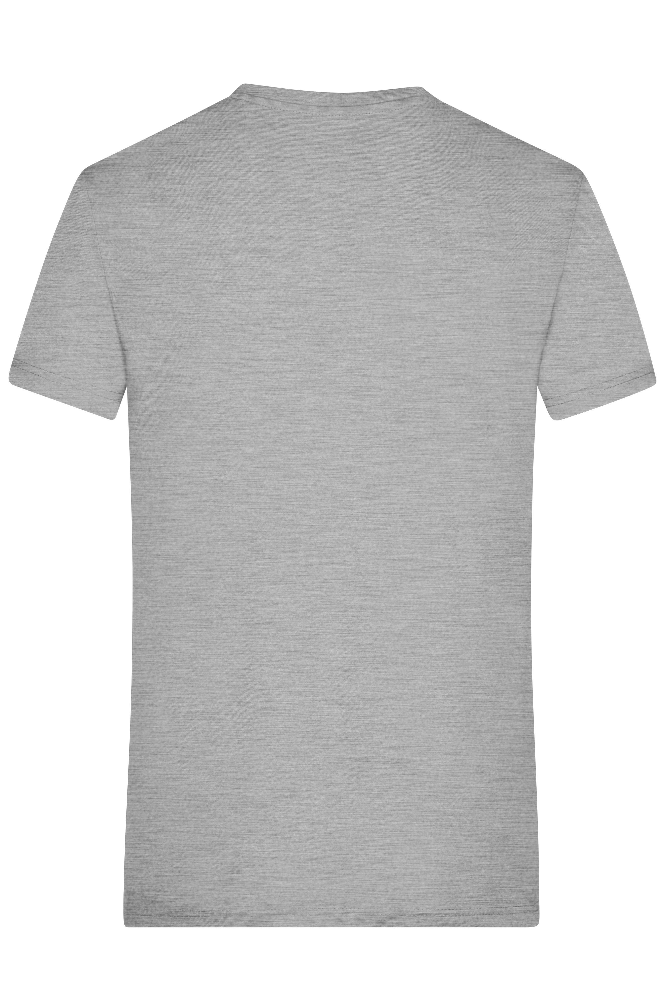 Men Men's Heather T-Shirt Grey-heather-Daiber