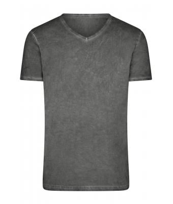 Homme T-shirt homme style "bohémien" Graphite 8176