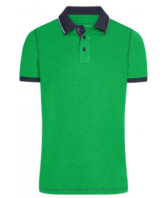 Herren Men's Urban Polo Fern-green/navy 8164