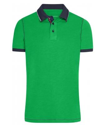 Homme Polo homme urban Vert-fougère/marine 8164