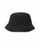 Unisex Fisherman Piping Hat Black/black 7579