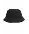 Unisex Fisherman Piping Hat Black/black 7579