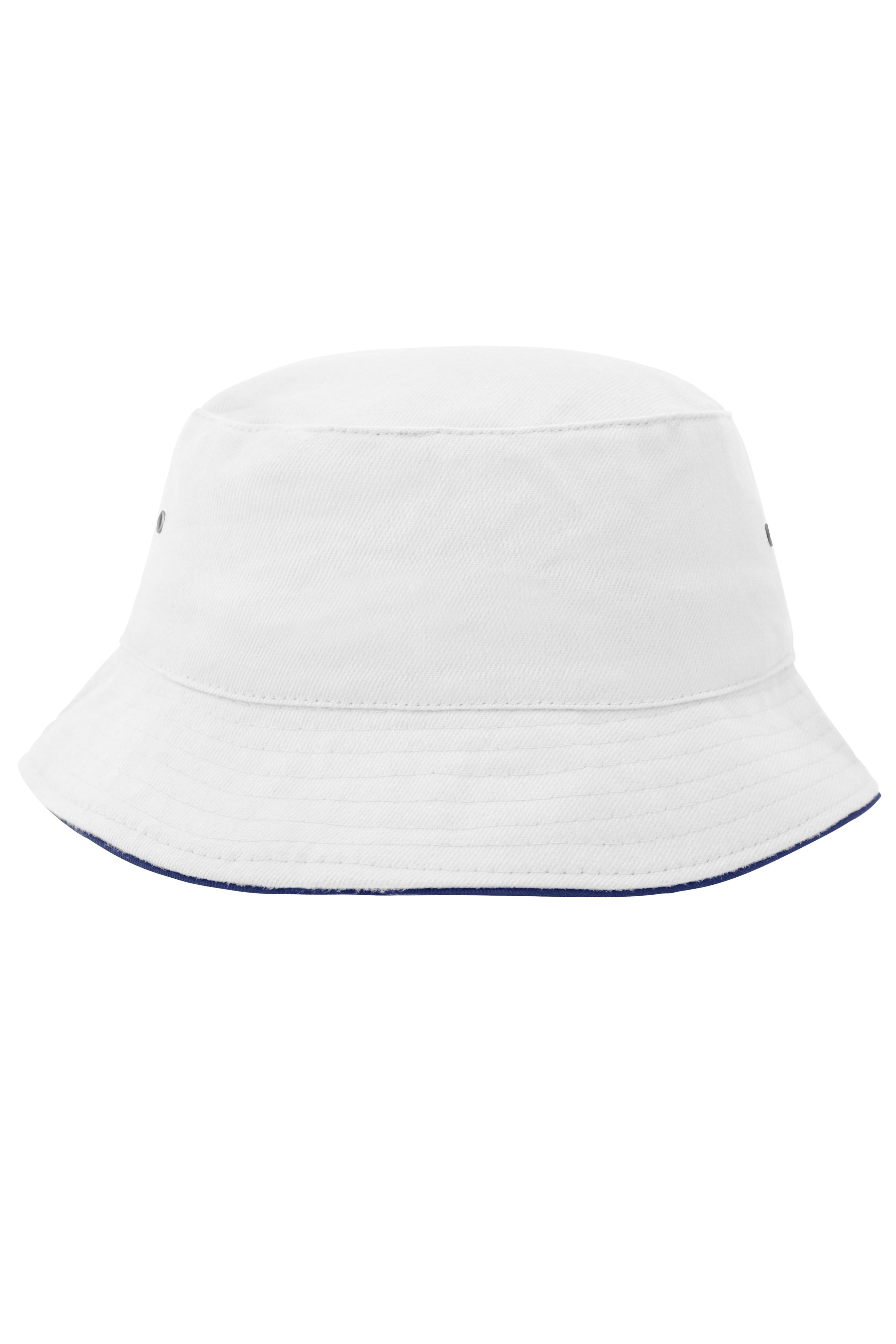 Ladies Fisherman Piping Hat White/navy-Daiber