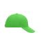 Unisex 6 Panel Sandwich Cap Lime-green/white 7590